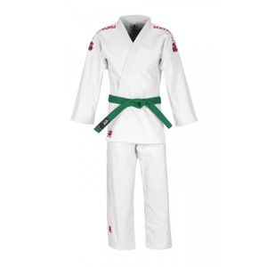 Matsuru Judopak Semi Wedstrijd pak wit met roze labels