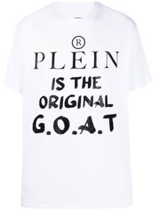 Philipp Plein t-shirt à logo imprimé - Blanc