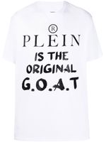 Philipp Plein t-shirt à logo imprimé - Blanc - thumbnail