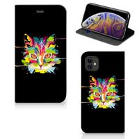 Apple iPhone 11 Magnet Case Cat Color