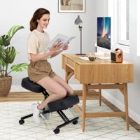 Ergonomische Knieliggende Stoel met Schuine Zitting voor Pijnverlichting Orthopedische Bureaustoel
