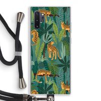 Luipaard 2: Samsung Galaxy Note 10 Plus Transparant Hoesje met koord