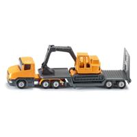 Siku 1611 dieplader met graafmachine 1:64 Siku 1611 dieplader met graafmachine 1:64