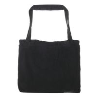 Mozz Mom Bag Teddy Suede black  Damestas - thumbnail