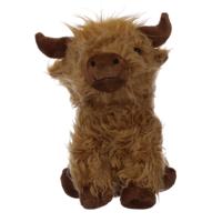 Puckator Deurstopper Highland Koe - 1.2 kg - bruin - knuffeldier - H24 cm - deurstop Puckator Deurstopper Highland Koe - 1.2 kg - bruin - knuffeldier - H24 cm - deurstop