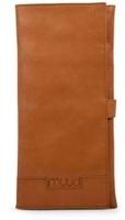 MUUD Lucy Whisky - Handgemaakt leren etui voor breinaalden 30xO43xC15cm