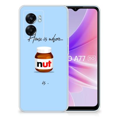 OPPO A77 | A57 5G | Siliconen Case | Nut Home
