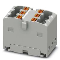 PTFIX 6X1,5 GY  (20 Stück) - Feed-through terminal block 12,6mm 17,5A PTFIX 6X1,5 GY