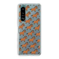 Pony: Sony Xperia 5 III Transparant Hoesje