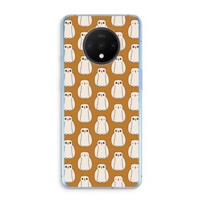 Uilen: OnePlus 7T Transparant Hoesje