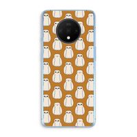 Uilen: OnePlus 7T Transparant Hoesje