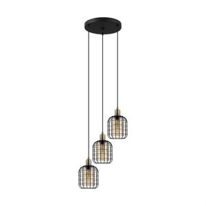 EGLO CHISLE pendant light hangende plafondverlichting Flexibele montage E27 40 W Zwart, Brons