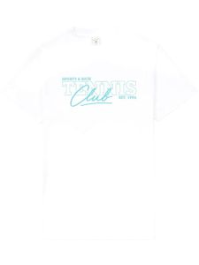 Sporty & Rich t-shirt Tennis Club Icon - Blanc