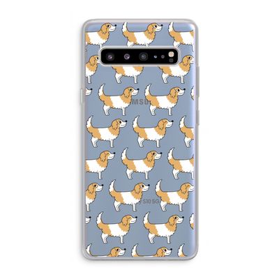 Doggy: Samsung Galaxy S10 5G Transparant Hoesje