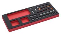 Bahco Foaminlay Fit&Go 1/3 met doppen en toebehoren 1/4" - 17-delig - FF1E2005