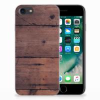 iPhone SE 2022 | SE 2020 | 8 | 7 | Bumper Hoesje | Old Wood