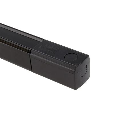 Winkelverlichting rails 3 fase three circuit zwart 200cm