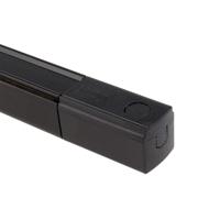 Winkelverlichting rails 3 fase three circuit zwart 200cm Winkelverlichting rails 3 fase three circuit zwart 200cm