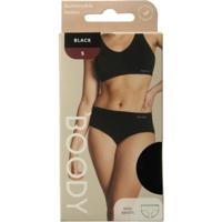 Boody Midi heupslip zwart small Boody Midi heupslip zwart small