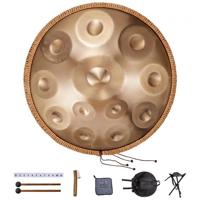 VEVOR Handpan Drum 55cm 12 noten D mineur handtrommelinstrument met hamer