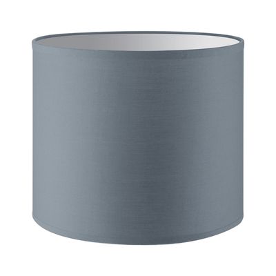 Lampenkap cilinder | rond | katoen | stoffen lampenkap | cilinderkap  | Ø20cm H17cm | grijs