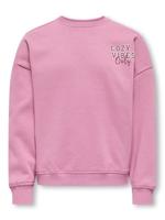 Kids ONLY winter sweater meisjes - roze - KogBila - oversize fit Kids ONLY winter sweater meisjes - roze - KogBila - oversize fit