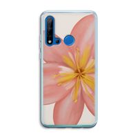 Pink Ellila Flower: Huawei P20 Lite (2019) Transparant Hoesje