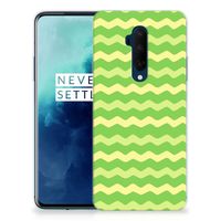 OnePlus 7T Pro TPU bumper Waves Green - thumbnail