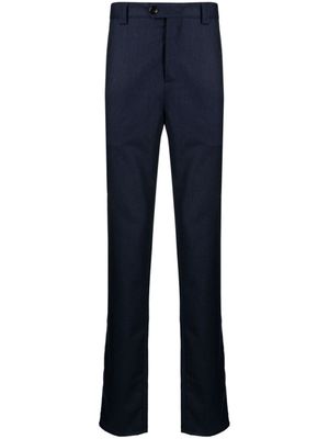 Brunello Cucinelli pantalon de costume slim - Bleu