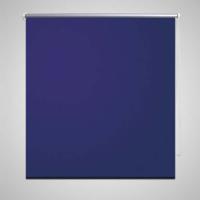 VidaXL Rolgordijn verduisterend 160 x 230 cm marineblauw