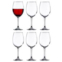 Vicrila wijnglazen Syrah - 6x stuks - voor rode en witte wijn - 350 ml