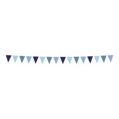 Vlaggenlijn Bold Blue (6m)
