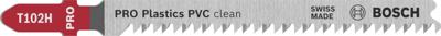 Bosch Accessoires Decoupeerzaagblad T 102 H Clean for PVC 3st