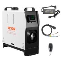 VEVOR 5-8 kW dieselverwarmer, dieselluchtverwarmer alles-in-één met afstandsbediening en LCD-scherm, snelle verwarming, laag geluidsniveau, draagbare dieselverwarmer voor vrachtwagens, bestelwagens, campers