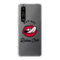 Badass Babes Club: Sony Xperia 1 III Transparant Hoesje