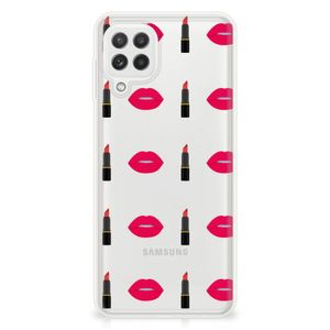 Samsung Galaxy A22 4G | M22 TPU bumper Lipstick Kiss