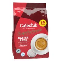 Caféclub - Supercreme Koffiepads Regular - 36 pads - thumbnail