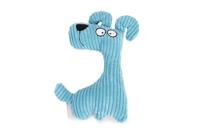 Beeztees Beeztees Hondenspeelgoed Rib Hond Luz Blauw (23cm)