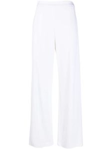 Fabiana Filippi pantalon ample à taille-haute - Blanc