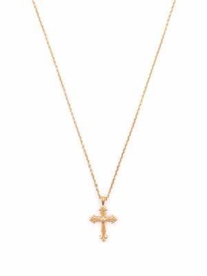 Emanuele Bicocchi collier Fleury Cross à pendentif - Or