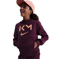 Nike Kylian Mbappé Club Fleece Hoodie Kids Bordeauxrood Oranje