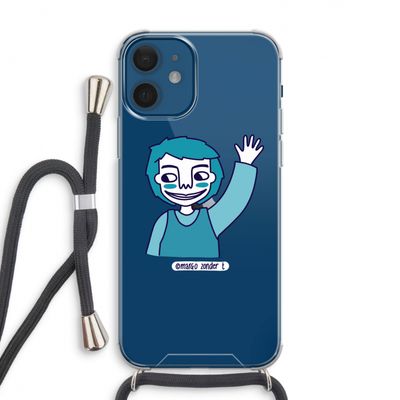 Zwaai: iPhone 12 Transparant Hoesje met koord