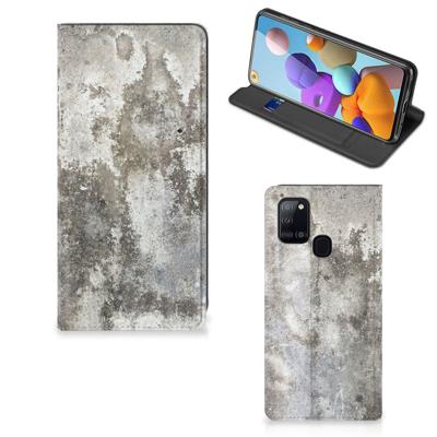 Samsung Galaxy A21s | Standcase | Beton Print