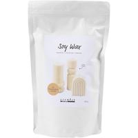 Creativ Company Sojawas, voor kaarsen die op zich staan, crème, 500 gr/ 1 doos