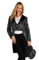 Broadway frackjas dames slipjas zilver