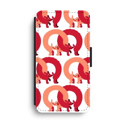 Dogs: iPhone XS Max Flip Hoesje