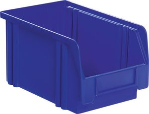 LA-KA-PE Magazijnbak | L230/200xB140xH130 mm | PS blauw | 25 stuks - LK3 BLAU LK3 BLAU