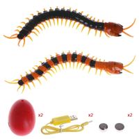 Afstandsbediening dierlijke Centipede griezelig-crawly prank grappig speelgoed cadeau voor kinderen kleur willekeurige levering