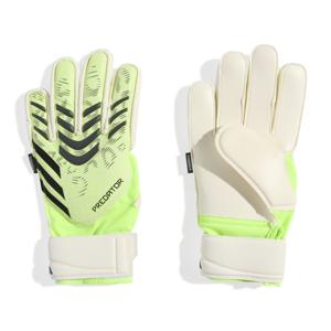 adidas Predator Match Fingersave Keepershandschoenen Kids Neongeel Wit Zwart