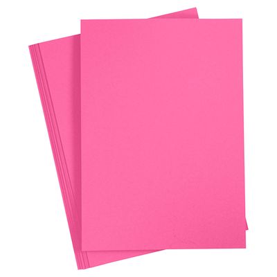 Creativ Company Gekleurd karton roze a4, 20 vel